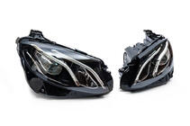 Mercedes E-class W213 2016-2023 гг. Передние фары OEM 2016-2020 (2 шт, без блоков, LED) фото 3