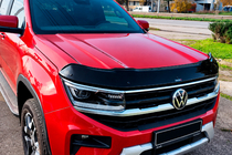 Volkswagen Amarok 2022- гг. Дефлектор капота V1 (EuroCap) фото 1