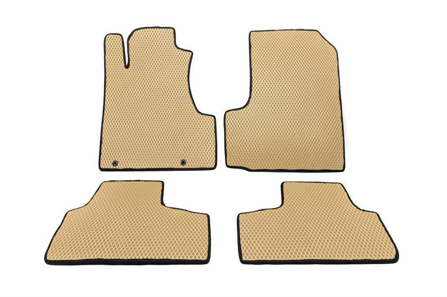 Honda CRV 2007-2011 гг. Коврики EVA (Бежевые) Image