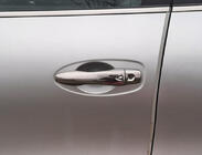 Renault Kadjar 2015-2022 гг. Хромированные Накладки на Ручки (4 шт.) Без чипа, OmsaLine - Итальянская Нержавейка фото 2