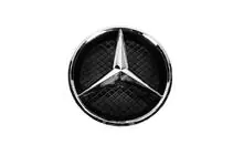 Mercedes GLE/ML class W166 2011-2018 гг. Передняя эмблема с корпусом (21см) фото 1