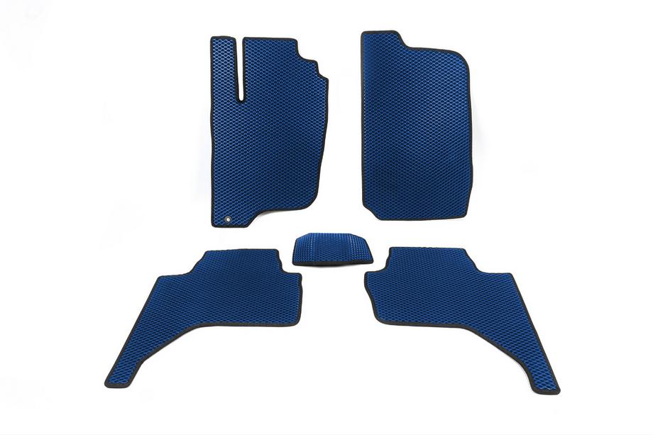 Mitsubishi L200 2006-2015 гг. Коврики EVA (Синие) Image