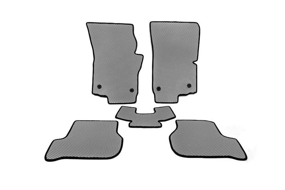 Seat Leon 2005-2012 гг. Коврики EVA (Серый) Image