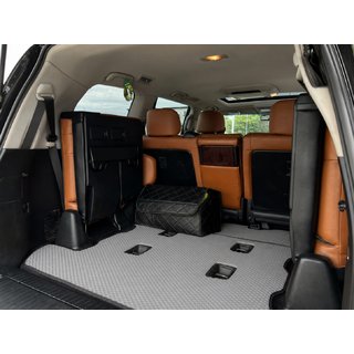 Коврик багажника 2 шт (EVA, 7 мест, Серый) Lexus LX570/450d 2008-2022 гг. фото 1