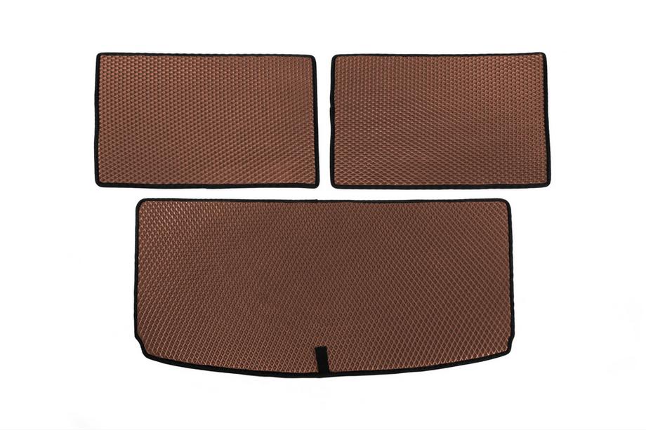 Volkswagen ID.6 2021- гг. Коврик багажника EVA Коричневый Фото 1