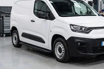 Fiat Doblo III 2023- гг. Боковые пороги Bosphorus Black (2 шт., алюминий) фото 1