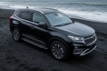 Chery Tiggo 7 2020- гг. Боковые пороги RedLine V1 (2 шт., алюминий) фото 1