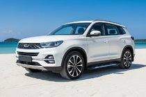 Chery Tiggo 7 2020- гг. Боковые Подножки Sunrise (2 шт., Алюминий) фото 1
