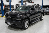 Chevrolet Silverado 2019- гг. Боковые Подножки Duru (2 шт., Алюминий) фото 1