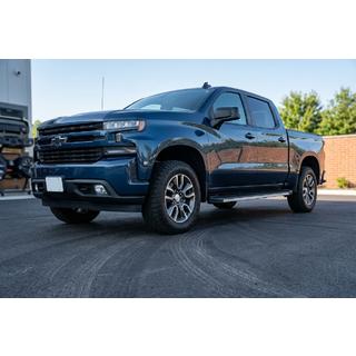 Боковые Подножки Maya V1 (2 шт., Алюминий) Chevrolet Silverado 2019- гг. фото 1