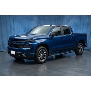 Боковые Подножки Maya Blue (2 шт., Алюминий) Chevrolet Silverado 2019- гг. фото 1