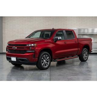 Боковые Подножки Maya Red (2 шт., Алюминий) Chevrolet Silverado 2019- гг. фото 1