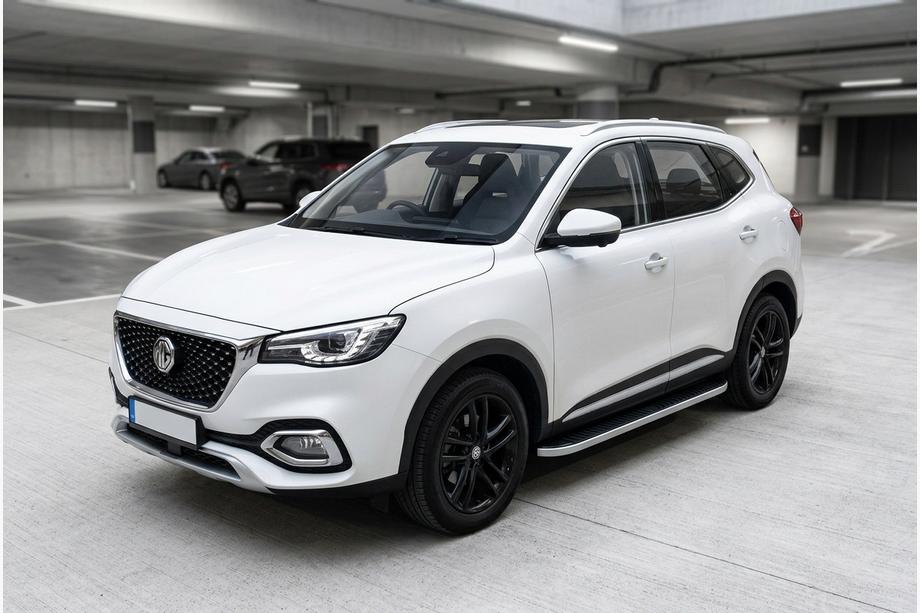 MG HS 2018- гг. Боковые Подножки Tayga Grey (2 шт., Алюминий) Image