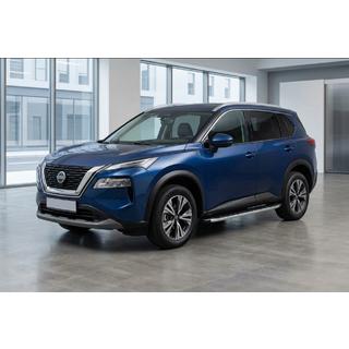 Боковые Подножки Fullmond (2 шт., Алюминий) Nissan X-trail T33/Rogue 2022- гг. фото 1