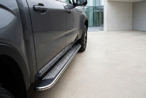 Ford Ranger 2022- гг. Боковые Подножки Maydos V2 (2 шт., Алюминий) фото 1