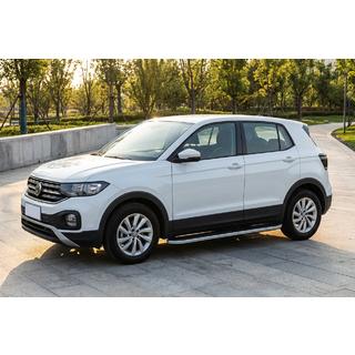 Боковые Подножки Tayga Grey (2 шт., Алюминий) Volkswagen T-Cross 2019- гг. фото 1