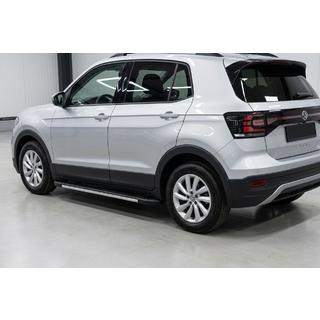 Боковые Подножки Bosphore Grey (2 шт., Алюминий) Volkswagen T-Cross 2019- гг. фото 1