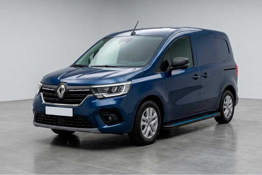 Renault Kangoo/Express 2021- гг. Боковые Подножки Maya Blue (2 шт., Алюминий) Renault Express с 2021 года Image