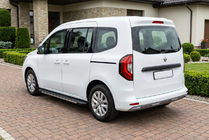Renault Kangoo/Express 2021- гг. Боковые пороги Bosphorus Grey (2 шт., алюминий) Renault Express с 2021 года фото 1