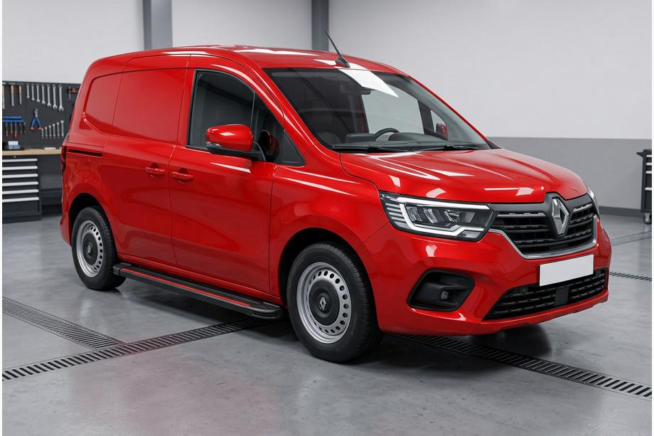 Renault Kangoo/Express 2021- гг. Боковые Подножки Maya Red (2 шт., Алюминий) Renault Express с 2021 года Фото 1