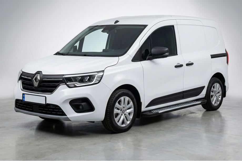 Renault Kangoo/Express 2021- гг. Боковые Подножки Line (2 шт., Алюминий) Renault Express с 2021 года Image