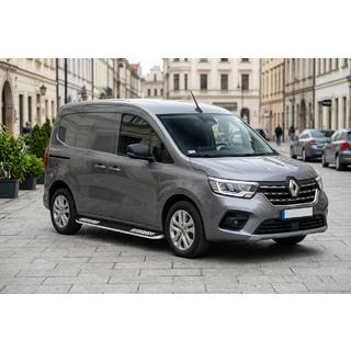 Боковые Подножки Tayga V2 (2 шт., Алюминий) Renault Kangoo/Express 2021- гг. фото 1