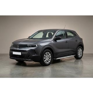 Боковые Подножки Shining V1 (2 шт., Алюминий) Opel Mokka 2021- гг. фото 1