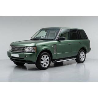 Боковые Подножки Shining V1 (2 шт., Алюминий) Range Rover III L322 2002-2012 гг. фото 1