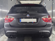 BMW 3 серия E90/E91 2005-2011 гг. Юбилейная эмблема 74мм (задняя) фото 1