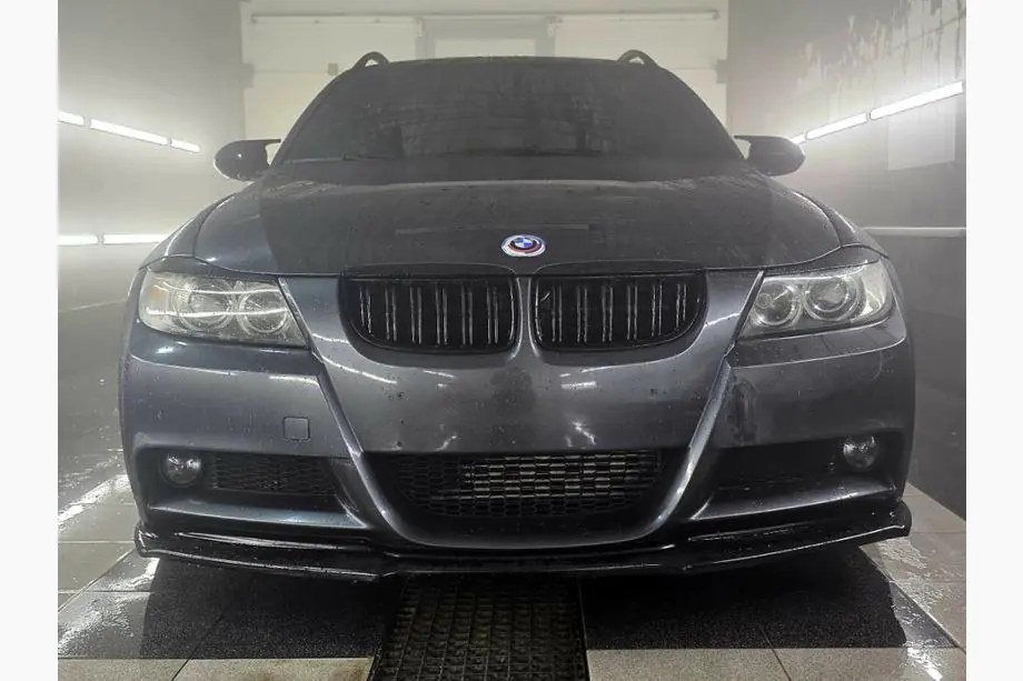 BMW 3 серия E90/E91 2005-2011 гг. Юбилейный эмблема 82мм (передний) Фото 4