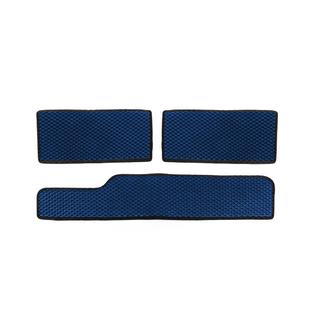 Полиуретановые коврики на пороги (3 шт, EVA, Синий) Mercedes Sprinter W901/902/903/904/905 1995–2006 гг. фото 1
