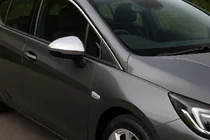 Opel Astra K 2016-2021 гг. Накладки на Зеркала (2 шт, Нержавеющая Сталь) фото 1