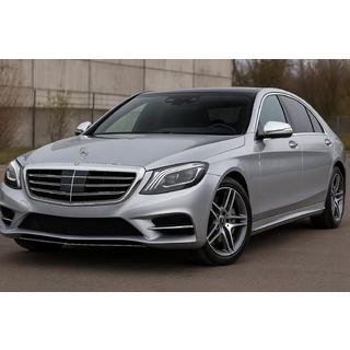 Накладки на Зеркала (2 шт, Нержавейка) Mercedes S-сlass W222 2013-2020 гг. фото 3