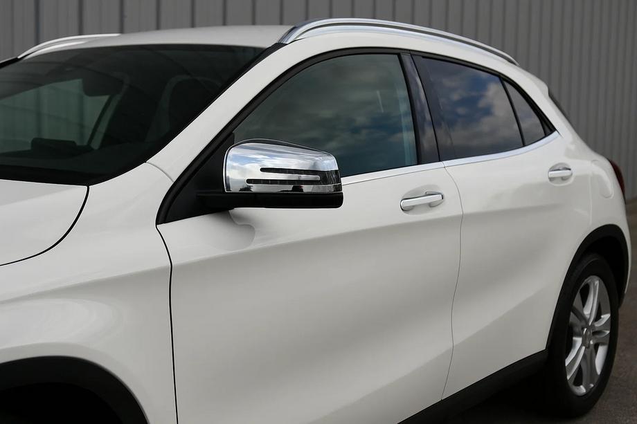 Mercedes GLA X156 2014-2019 гг. Накладки на Зеркала (2 шт, Нержавейка) Фото 1