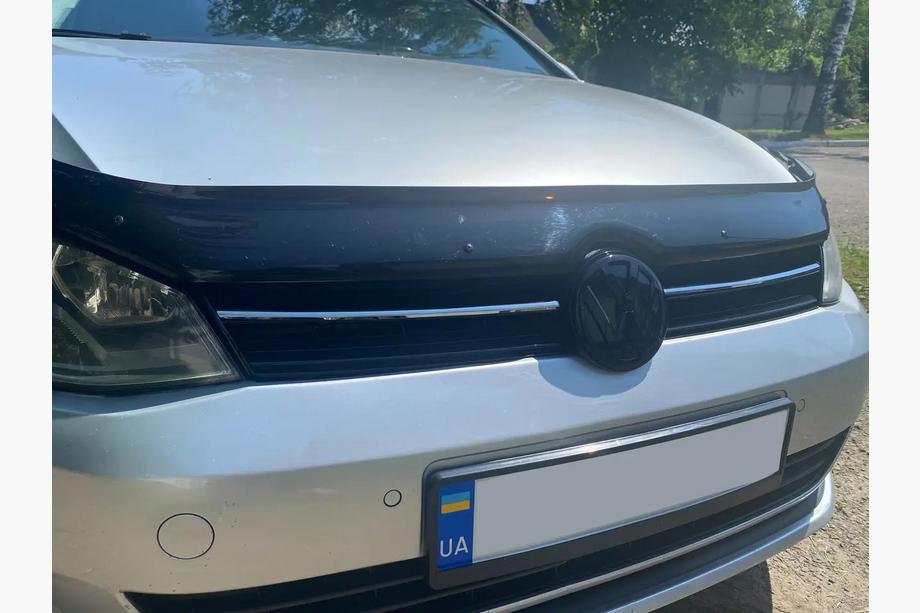 Volkswagen Golf 7/E-Golf 2012-2020 гг. Хром накладки на решетку (верх, нержавейка) Image