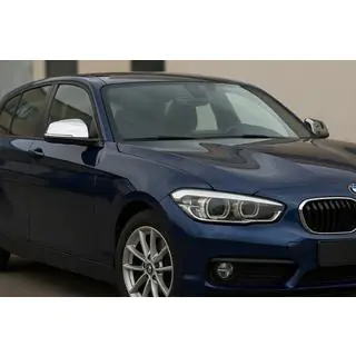 Накладки на Зеркала (2 шт, Нержавейка) Carmos BMW 1 серия F20/F21 2011-2019 гг. фото 3