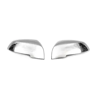 Накладки на Зеркала (2 шт, Нержавейка) Carmos BMW 1 серия F20/F21 2011-2019 гг. фото 2