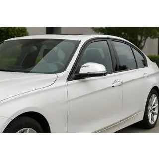 Накладки на Зеркала (2 шт, Нержавейка) Carmos BMW 3 серия F30/F31 2012-2019 гг. фото 1