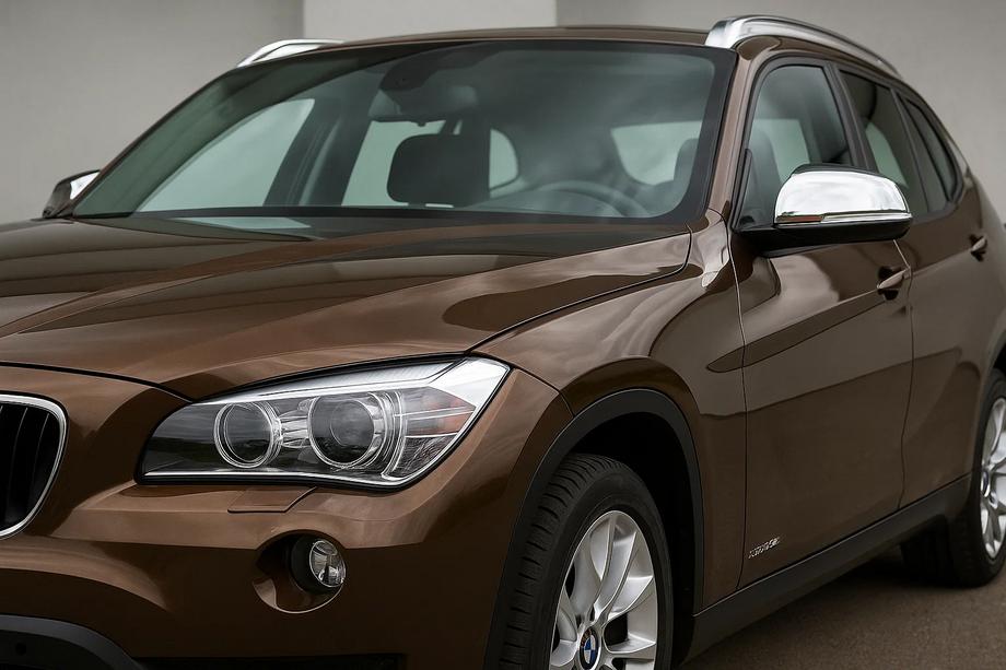 BMW X1 E84 2009-2015 гг. Накладки на Зеркала (2 шт, Нержавейка) Carmos Фото 3