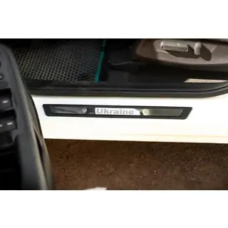 Накладки на пороги Honda eNP1 (Украина, 4 шт., нержавейка)
