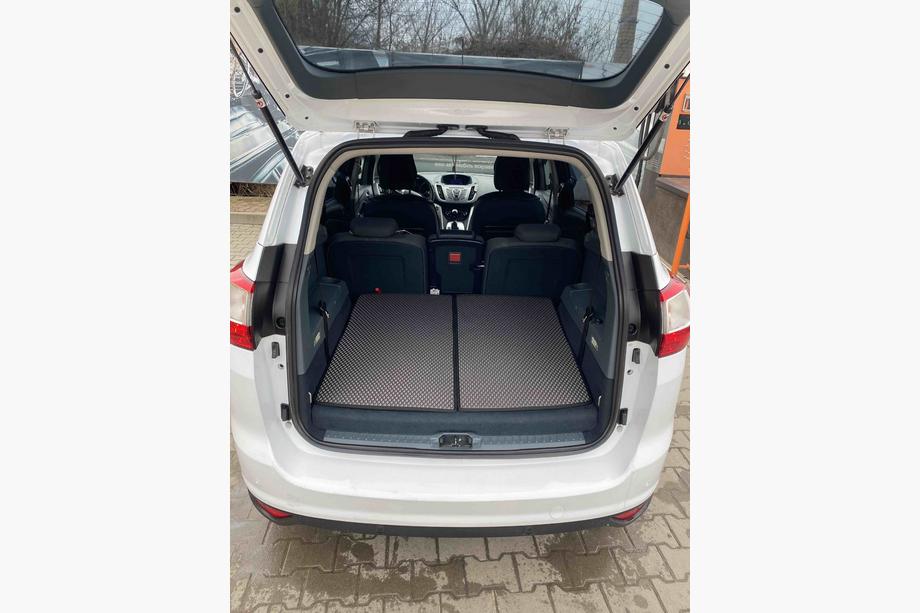 Ford C-Max/Grand C-Max 2010-2019 гг. Коврик багажника EVA для Grand (черный) Фото 1