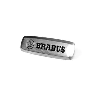 Brabus Алюминиевый шильдик для ковриков (1 шт) фото 2