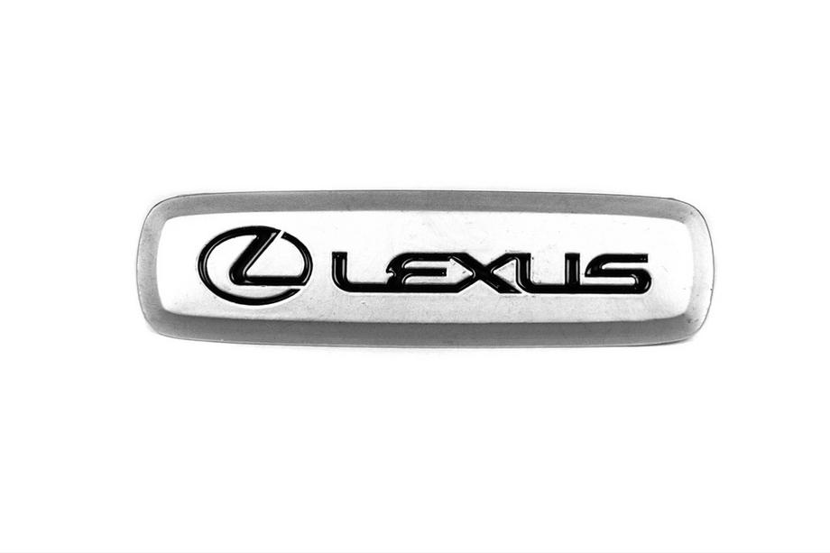 Lexus Шильдик алюминиевый для ковриков (1шт) Image