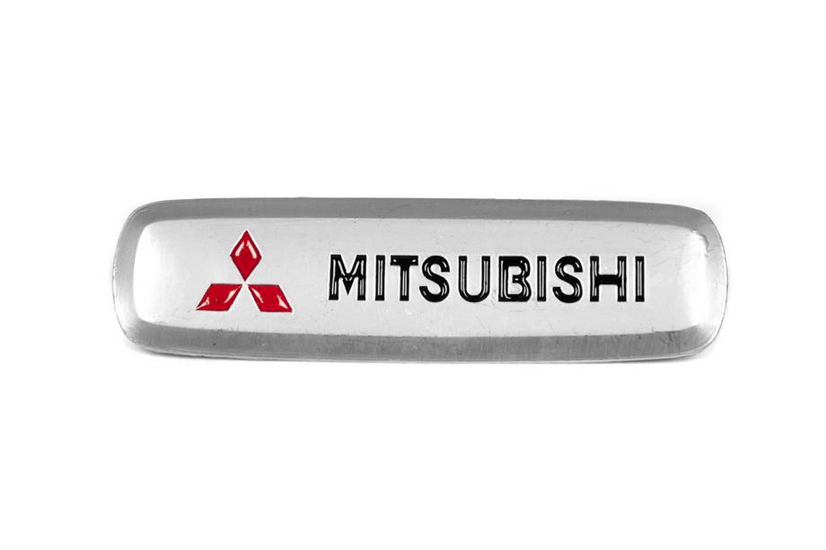 Mitsubishi Алюминиевый шильдик для ковриков (1 шт) Image