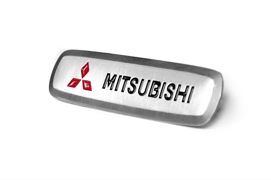 Mitsubishi Алюминиевый шильдик для ковриков (1 шт) Фото 2