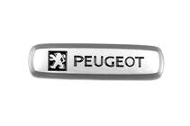 Peugeot Алюминиевый шильдик для ковриков (1 шт) фото 1