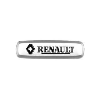 Renault Шильдик алюминиевый для ковриков (1шт)