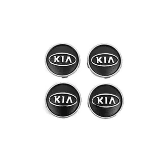 Черные Колпачки на Диски kia60tur-bl (59мм на 55мм, 4 шт) фото 2