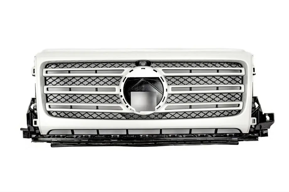Mercedes G class W463 2018-2024 гг. Решетка радиатора (Белая, Оригинал) Image
