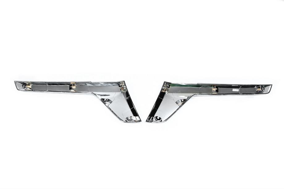 Toyota Land Cruiser 200 2007-2021 гг. Реснички на Фары Китай (2016-2021) Фото 3